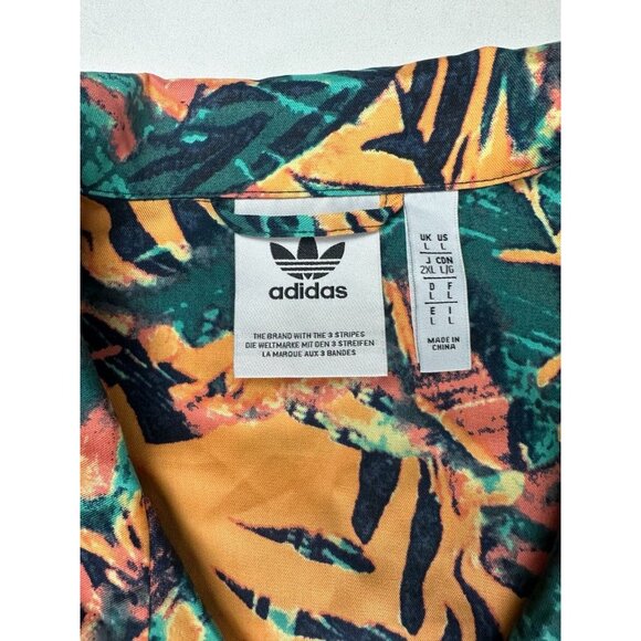 Adidas Originals Archive Floral Resort Shirt and Shorts Set Mens Size Medium - Picture 9 of 15